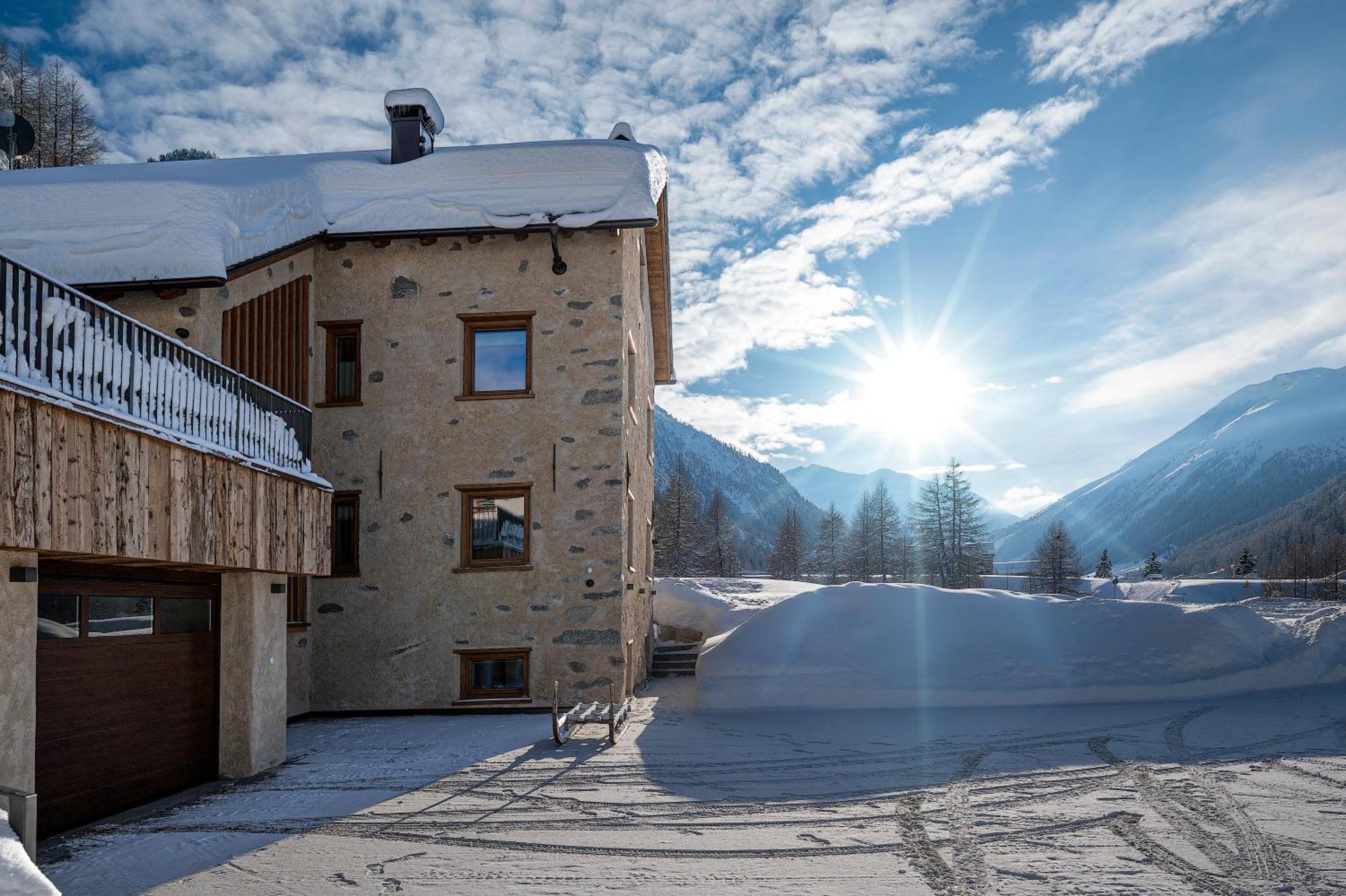 Chalet Aria Pura Ливиньо Экстерьер фото